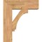 Ekena Millwork Imperial Block Smooth Bracket w/ Offset Brace, Western Red Cedar, 7 1/2"W x 22"D x 26"H BKT0806X22X26IMP05SWR - alternate 4